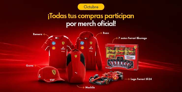 Sorteo Autito Ferrari OCt 26